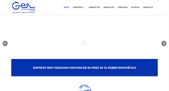 Desktop Screenshot of gensa.com.mx